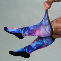 Viasox Golden Lavender EasyStretch Socks alternate view