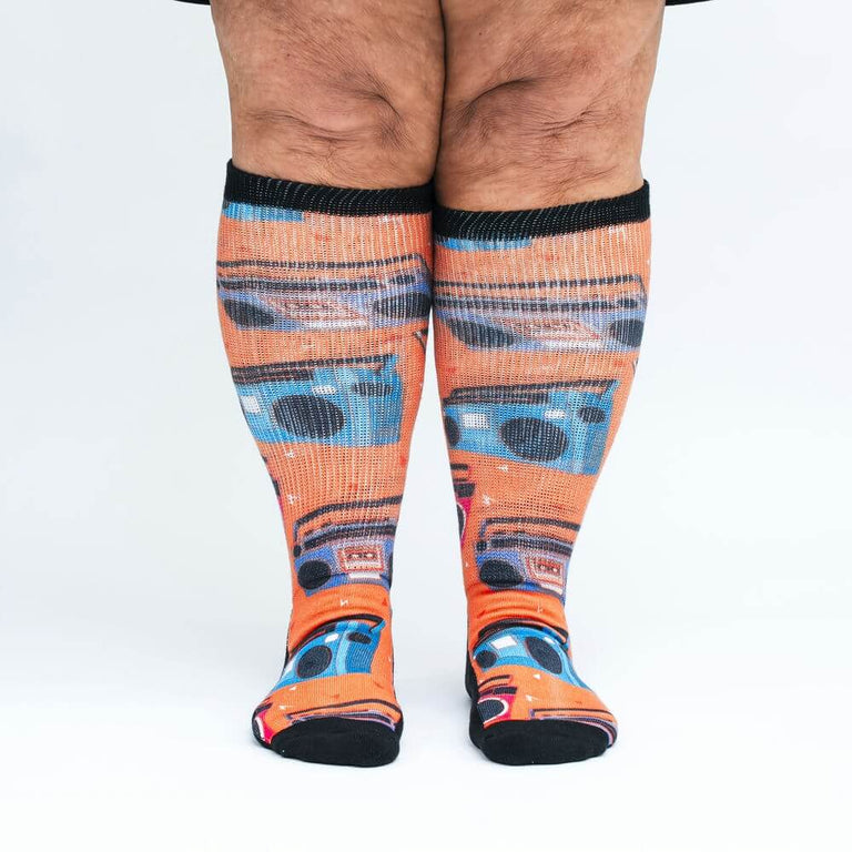Boom Box Sox EasyStretch™ Socks
