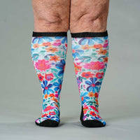 Viasox Joy EasyStretch Socks stretched display