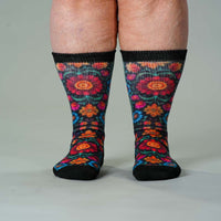 Viasox Cinco de Mayo EasyStretch Socks pair displayed