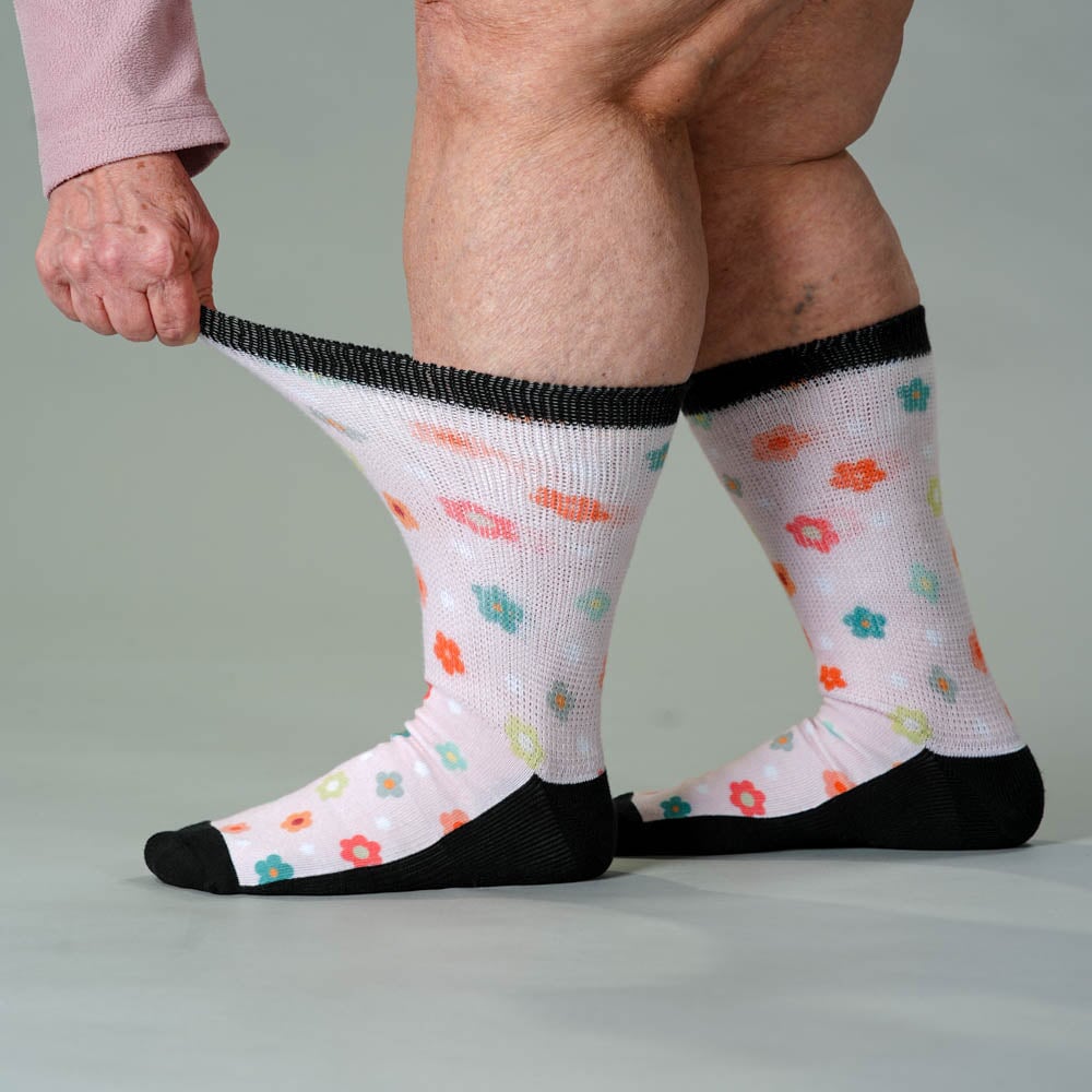 Viasox Daisy Dots EasyStretch Socks showcase image