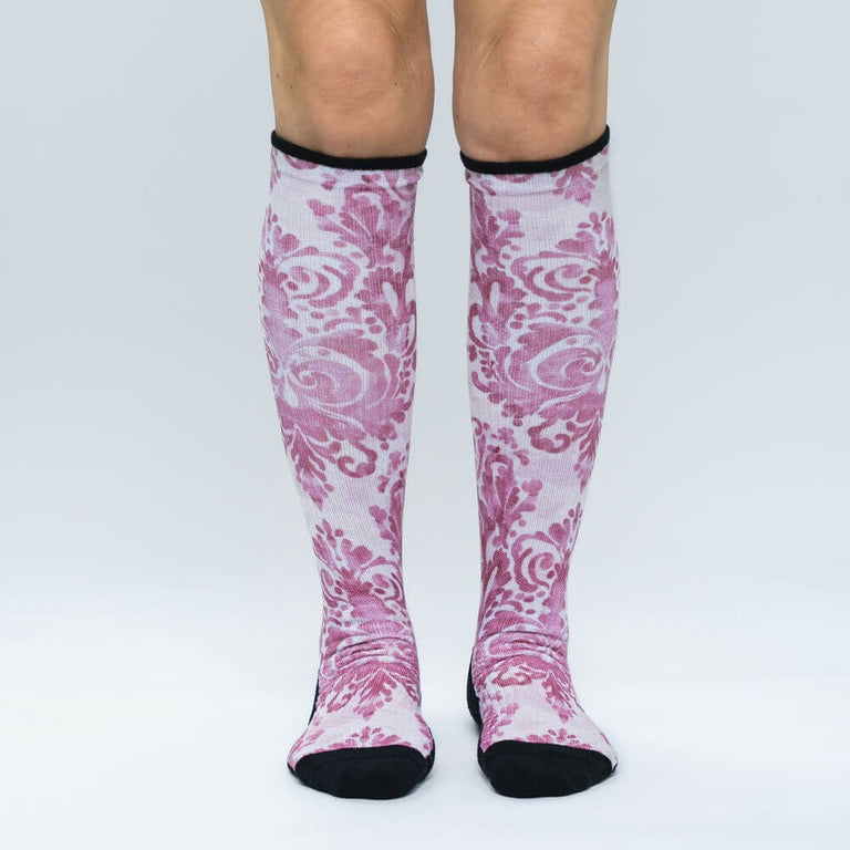 Regal Pink Compression Socks