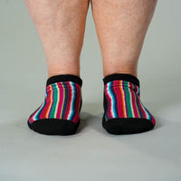 Viasox Fiesta Ankle Socks 5-Pack Bundle stretched display