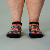 Viasox Fiesta Ankle Socks 5-Pack Bundle pair displayed