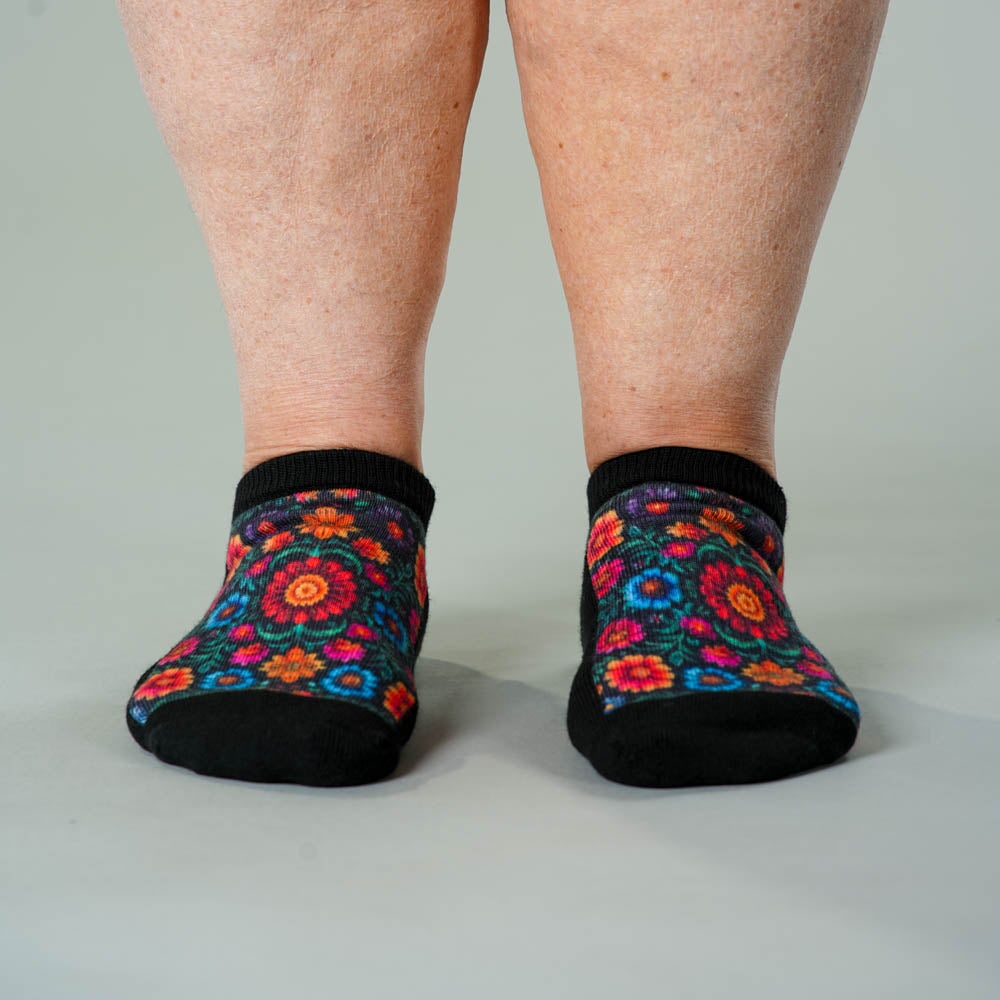Viasox Fiesta Ankle Socks 5-Pack Bundle side view