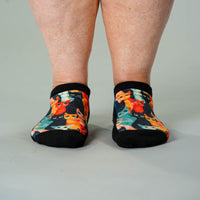 Viasox Cozy Cat Ankle Socks 5-Pack Bundle pair displayed