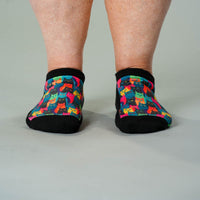 Viasox Kitty City Ankle Socks side view