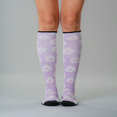 Happy Clouds Compression Socks