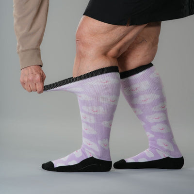Happy Clouds EasyStretch™ Socks