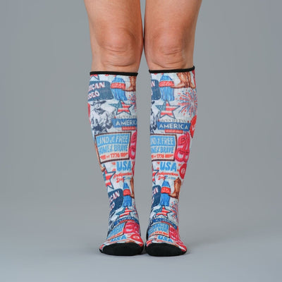 Classic Americana Compression Socks