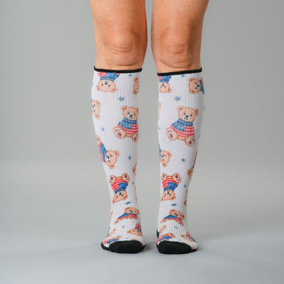 Freedom Bears Compression Socks