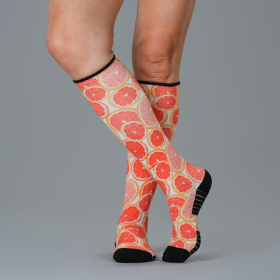 Grapefruit Dreams Compression Socks