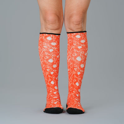 Citrus Meadow Compression Socks