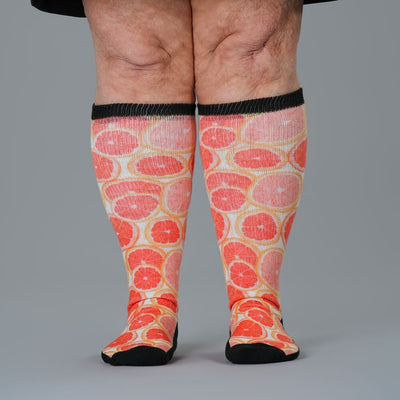 Grapefruit Dreams EasyStretch™ Socks