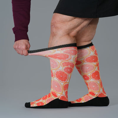 Grapefruit Dreams EasyStretch™ Socks