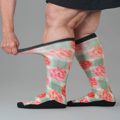 Peony Blooms EasyStretch™ Socks