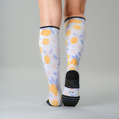 Lavender Lemon Compression Socks