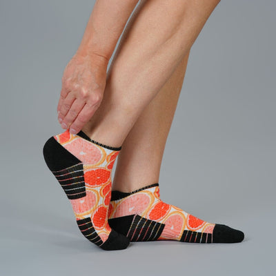 Grapefruit Dreams Ankle Compression Socks