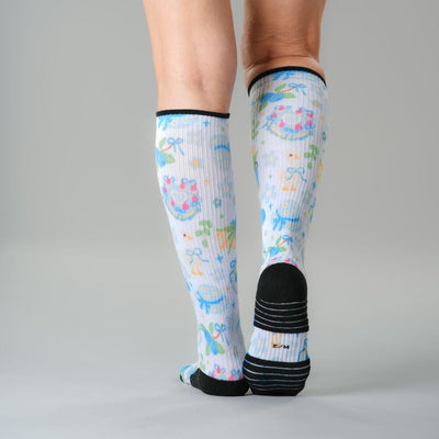 Berry Blue Compression Socks