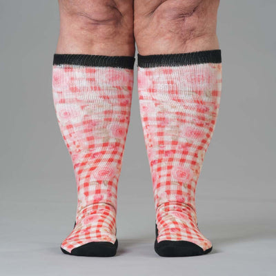 Cottage Rose EasyStretch™ Socks