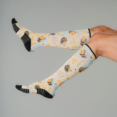 Busy Bee Compression Socks
