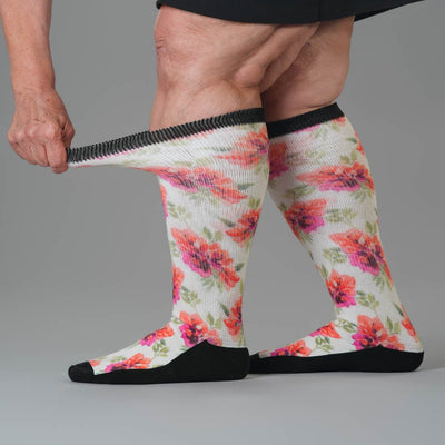 Pastel Petals EasyStretch™ Socks