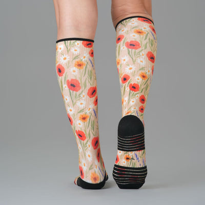 Poppy Summer Compression Socks