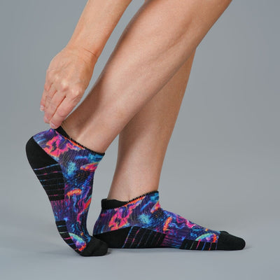 Electric Jellies Ankle Compression Socks