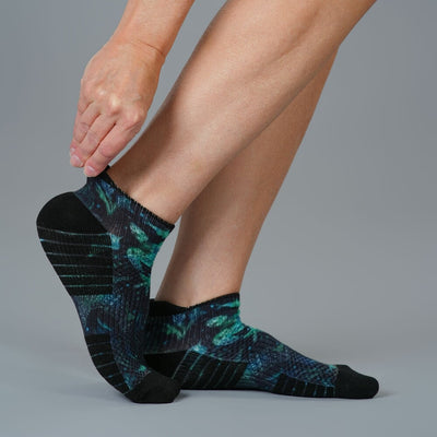 Mandala Ocean Ankle Compression Socks