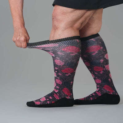 Dark Love EasyStretch™ Socks