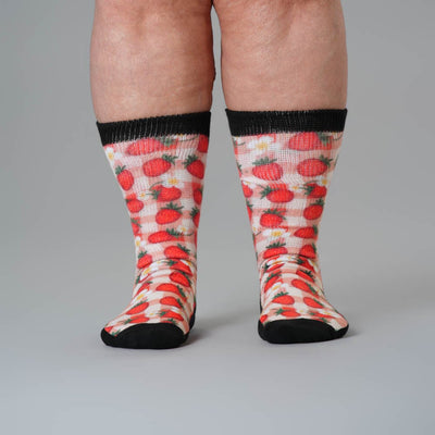 Strawberry Patch EasyStretch™ Socks