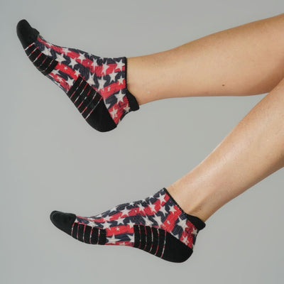 Rockin' Stars Ankle Compression Socks