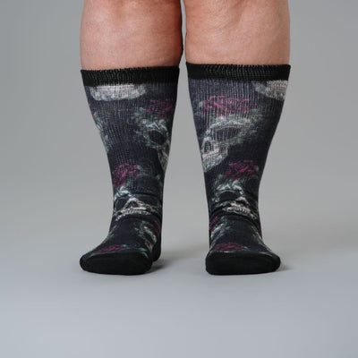 Skulls and Roses EasyStretch™ Socks