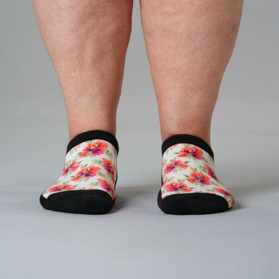 Pastel Petals Ankle Socks