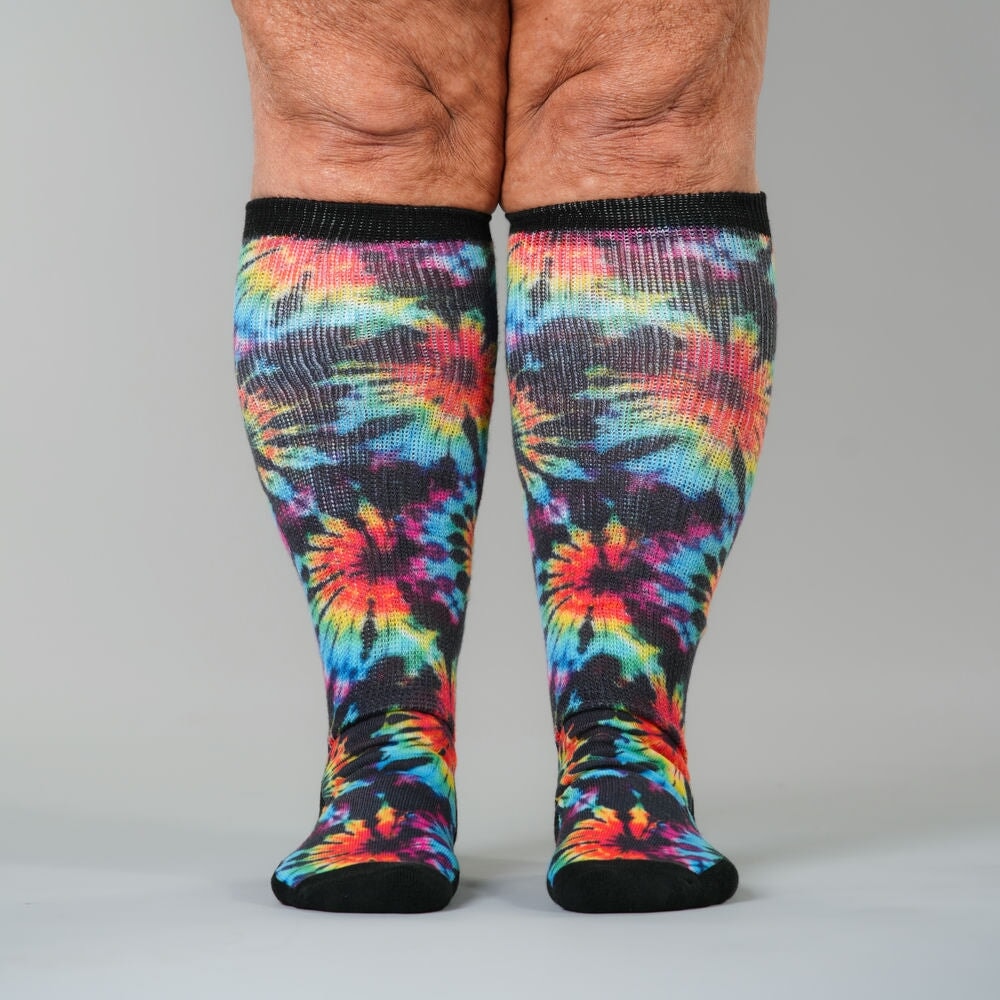 Viasox Tie Dye EasyStretch™ Socks 5-Pack Bundle, photo 6