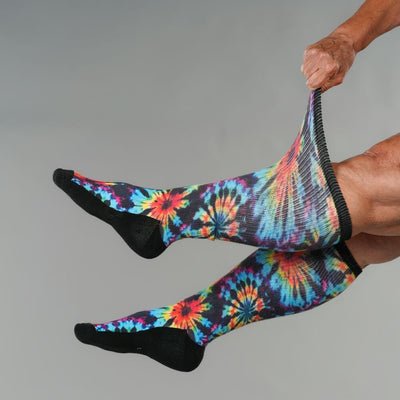 Rainbow Dye EasyStretch™ Socks