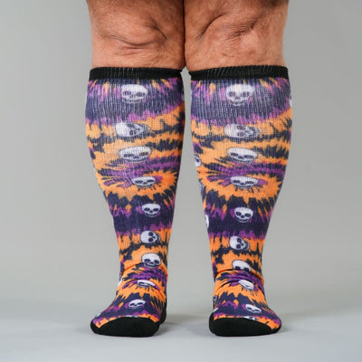Halloween Tie Dye EasyStretch™ Socks