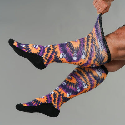 Halloween Tie Dye EasyStretch™ Socks