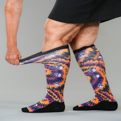 Halloween Tie Dye EasyStretch™ Socks