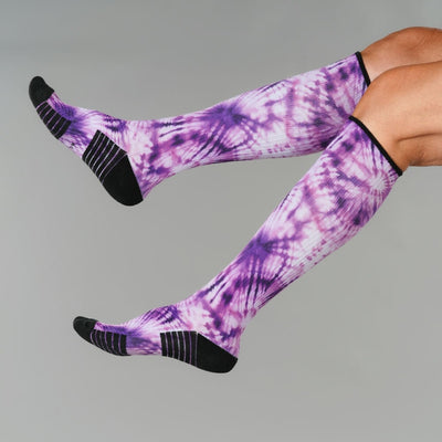 Purple Haze Compression Socks