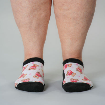Sweetheart Bear Ankle Socks