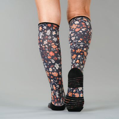 Fall Daisies Compression Socks
