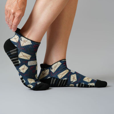Love Notes Ankle Compression Socks