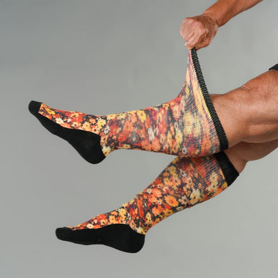 Amber Blooms EasyStretch™ Socks