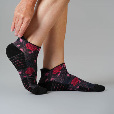 Dark Love Ankle Compression Socks