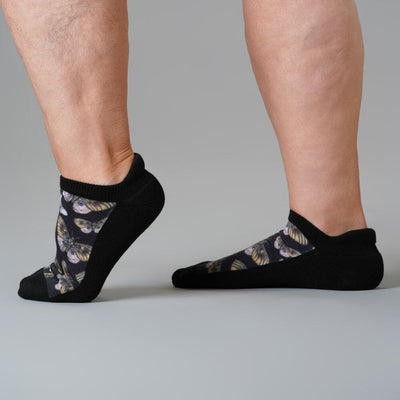 Midnight Moths Ankle Socks