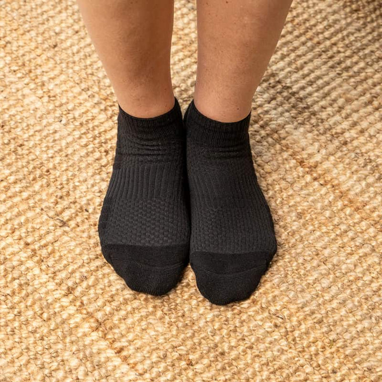 Black Ankle Compression Socks