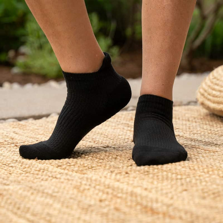 Black Ankle Compression Socks