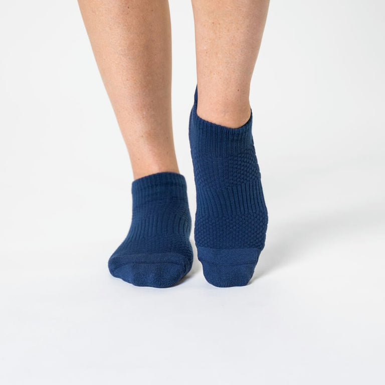 Navy Blue Ankle Compression Socks