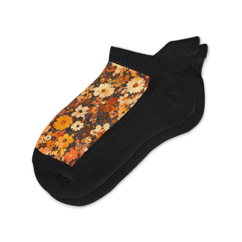Amber Blooms Ankle Socks